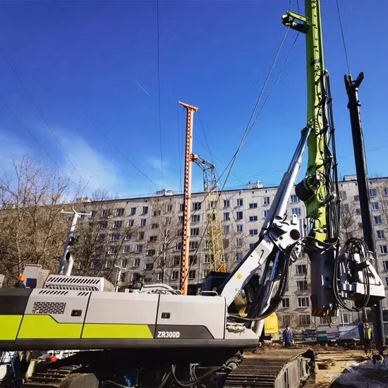 Zcq100kw Melhoria do solo profundo Alimentação superior Vibroflot Compactação de areia Coluna de pedra Máquina bate-estaca