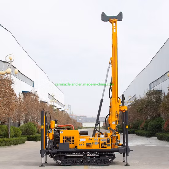 Jdl-280 Crawler Portable Top Drive Rotativo Geotécnico Coring/Soil Sampling Exploration Wireline Core Drilling Rig