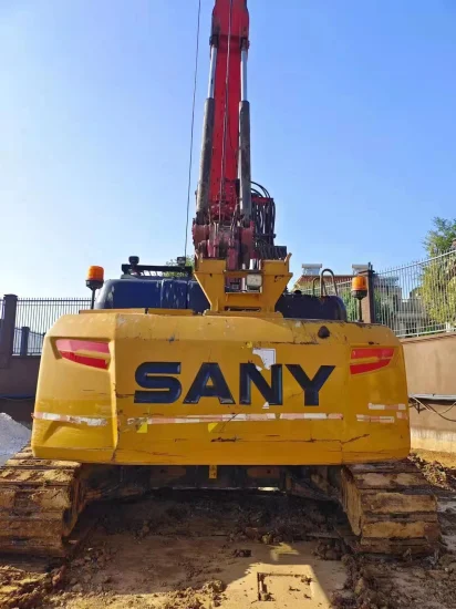 para maquinaria de construção usada Sanys 155tkn empilhadeira rotativa perfuratriz