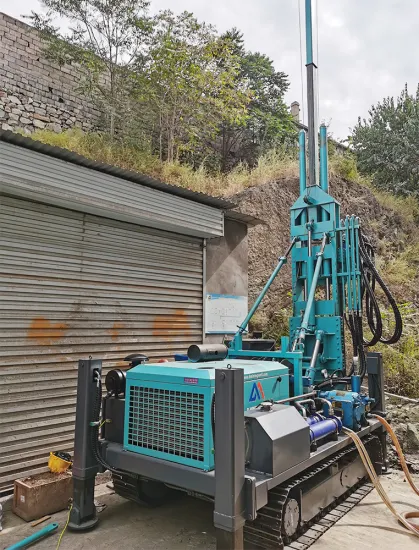 Equipamento de perfuração para teste de solo aprovado pela CE 300m Sistema de cabo de aço para extração de rocha